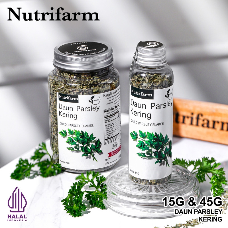 

Nutrifarm Daun Parsley 15 gram 45 gram