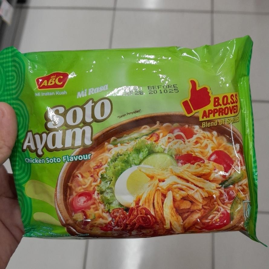 

Mi ABC Mie Instan Kuah Rasa SOTO AYAM 70gr