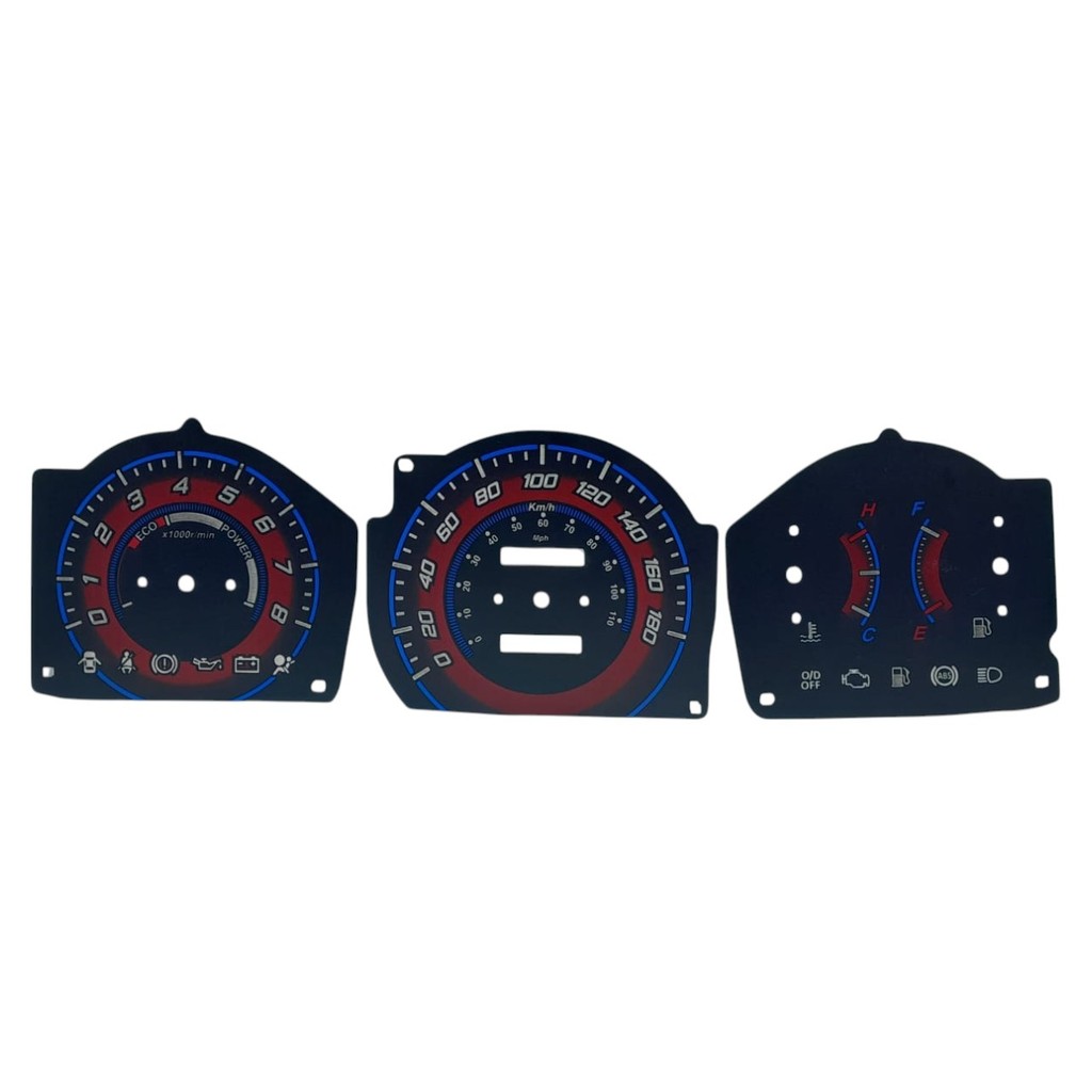 Papan spedometer toyota soluna GLI variasi custom