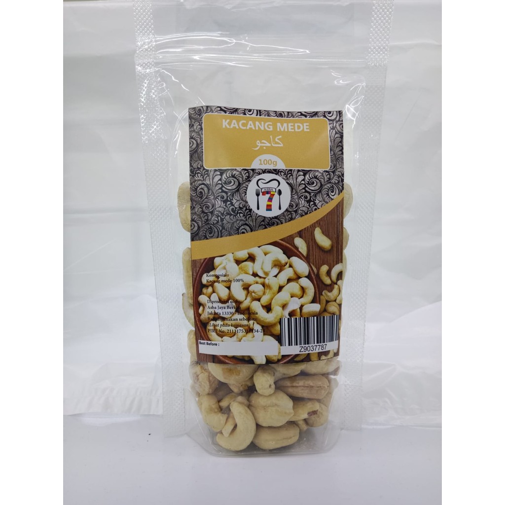 

ASBA KACANG MEDE NATURAL 100GR Snacks Camilan Mete