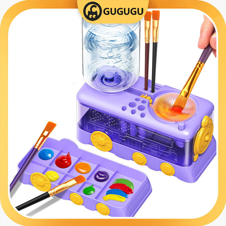 

【Versi kelas atas】brush rinser paint brush/pembersih kuas lukis/pembersih kuas cat/brush cleaner/dispenser brush rinser/alat pembersih kuas lukis
