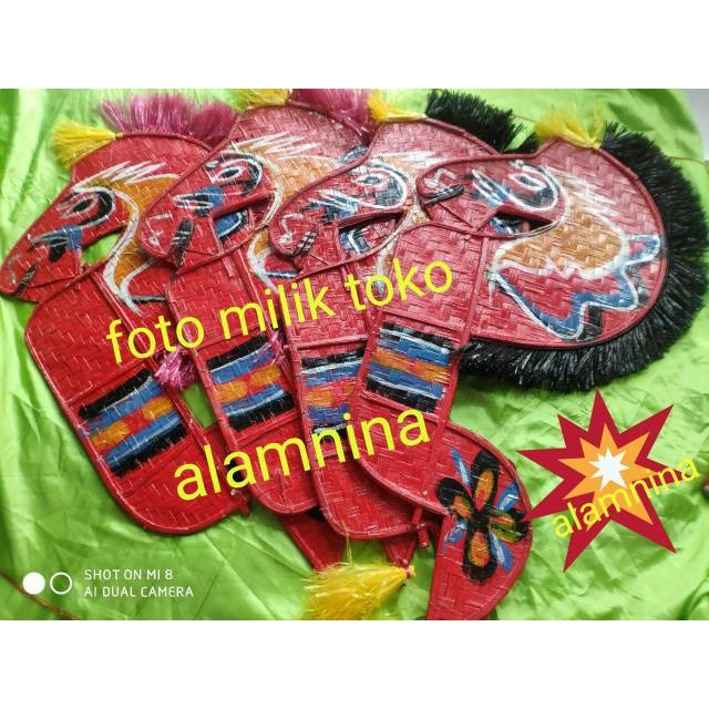 Kuda lumping jaranan bambu rambut rafia