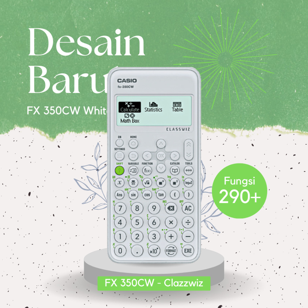 

CASIO SCIENTIFIC CLASSWIZ FX-350CW