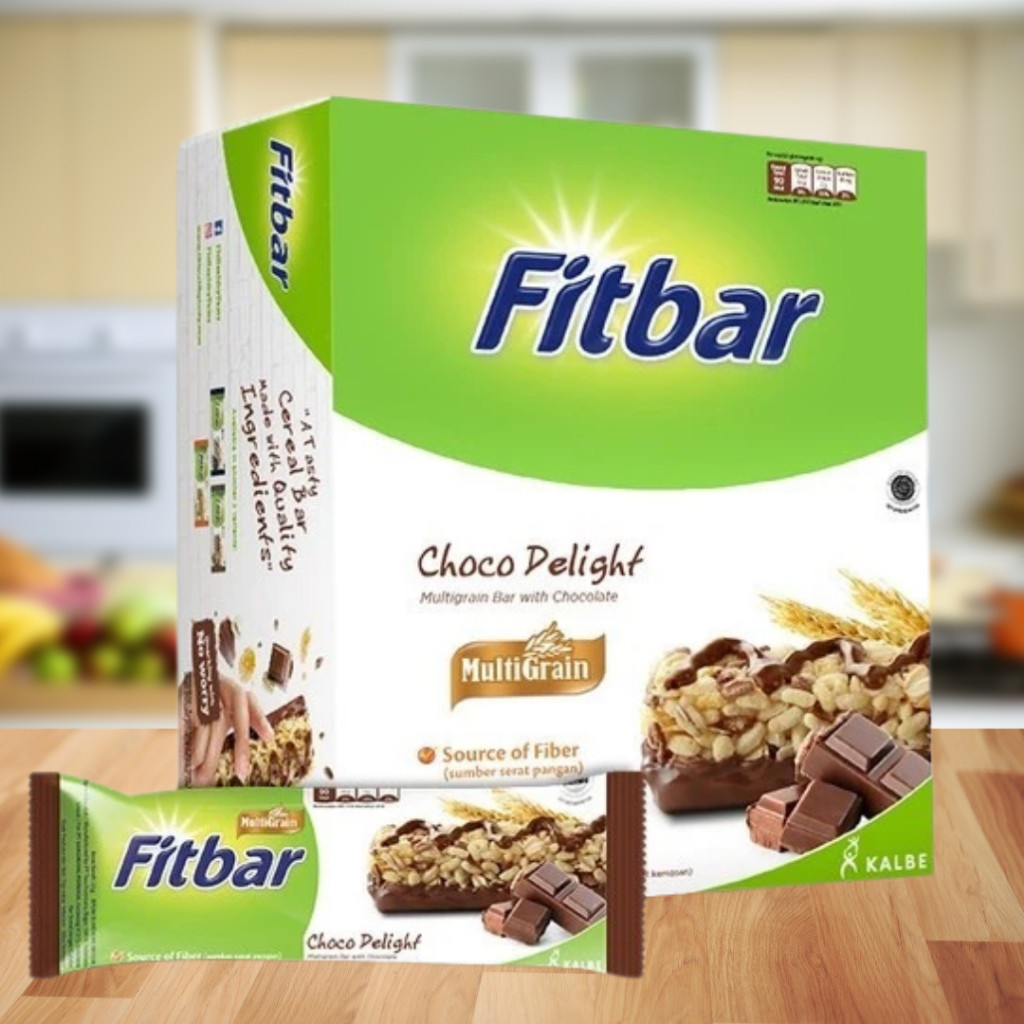 Fitbar 1 Box Isi 12pcs Grosir Distributor Cemilan Snack Diet