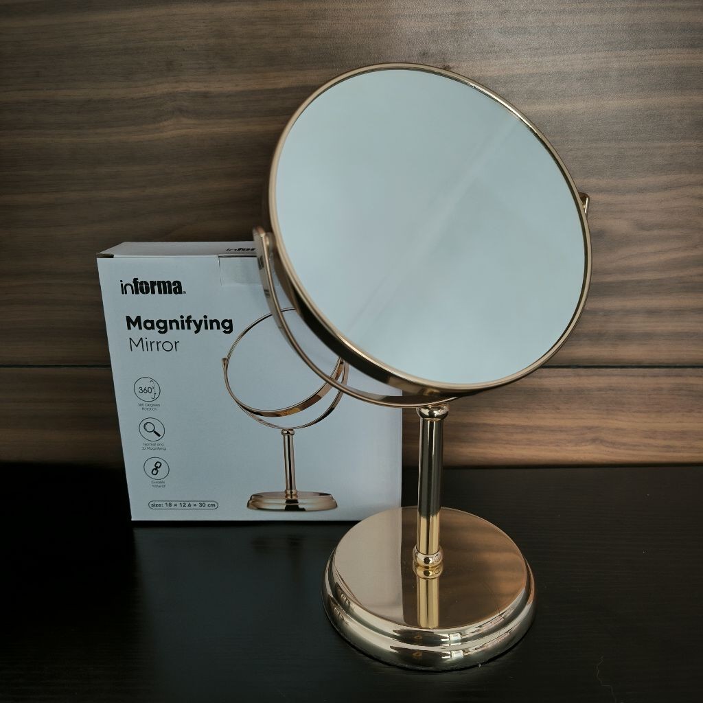 Informa Magnifying mirror Cermin Rias Meja Pembesaran
