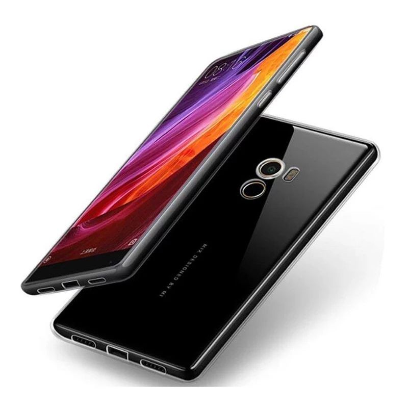 NANG - Softcase Silikon Xiaomi Mi Mix 1 / Mix 2 / Mix 2s / Mix 3 Ultrathin Premium Clear Cover