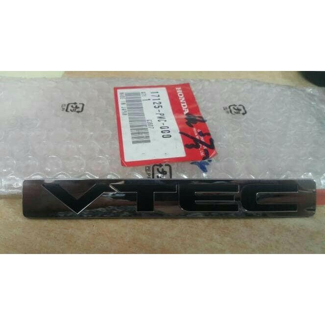 Emblem Stiker Sticker IDSI VTEC Engine Cover Mesin Jazz GD3 City GD8 - IDSI BEST