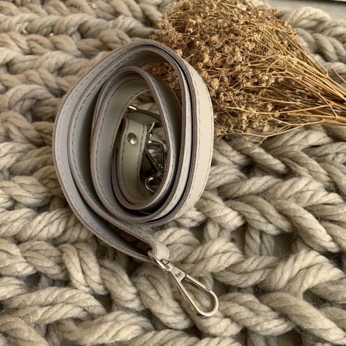 [S3TYA_SHOP] Tali Tas Selempang / Tali Tas Kulit - 19 Abu S