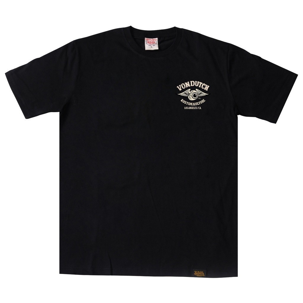 Original Design fashion movement Von Dutch Tshirt 0666 Hitam T-shirt T-shirt COD