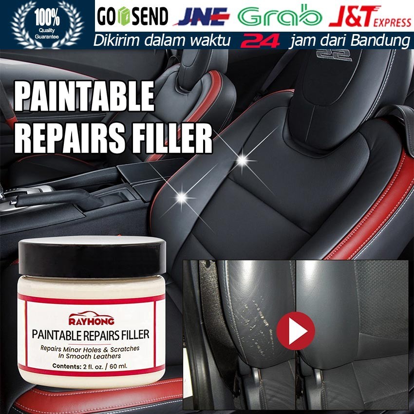 60ML Dempul Kulit / Leather Filler / Dempul Sepatu Kulit Atau Kulit Sintetis / Dempul Tas Kulit / Jo