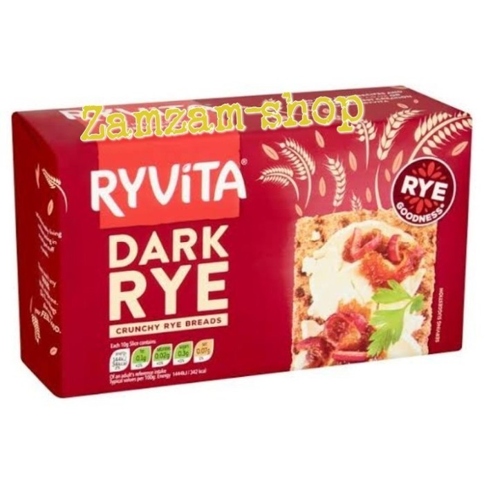 

Ryvita Crispbread Dark Rye bread 250gr biscuit biskuit
