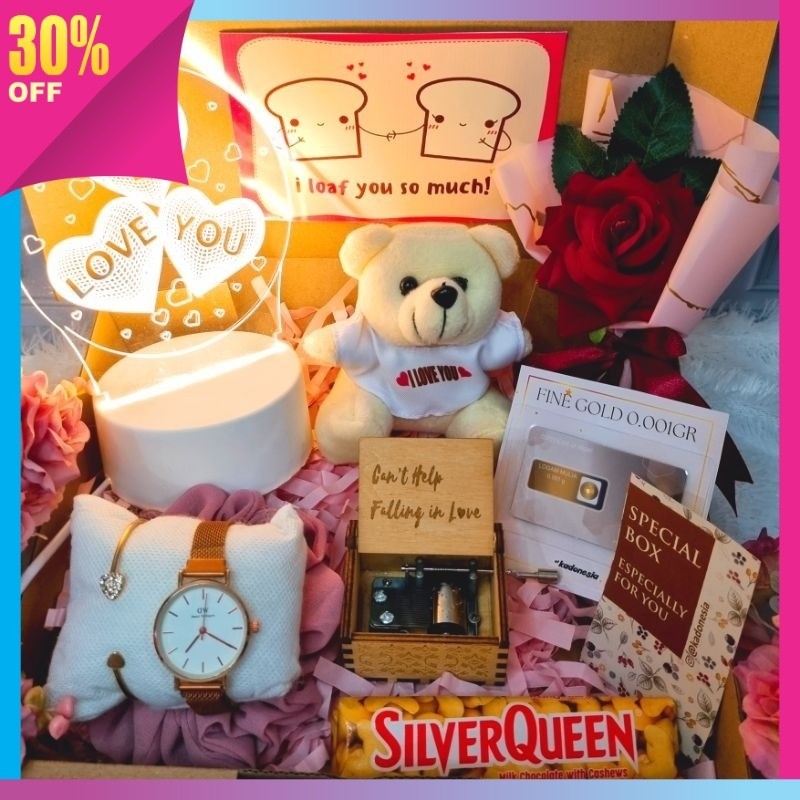 Kado Unik Wisuda Hampers Lebaran Ulang tahun / Hampers Cewek / Kotak Musik / Kado Pacar / Hadiah Cew