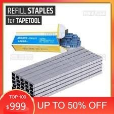 

inovasi_tani-Isi Ulang Refill Staples Tapetool isi 10.000 pcs setaples pengikat lanjaran tanaman-COD GRATIS ONGKIR