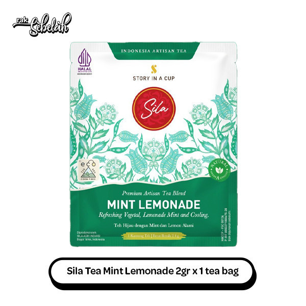 

Sila Tea Mint Lemonade Sachet - Daily Gourmet Premium Tea | Artisan Blend | T-Bag - Teh Premium | Rak Sebelah