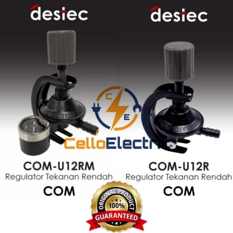 HE15TQ Regulator Destec Com U12 R - Com U 12 RM - Regulator Kompor Gas Tekanan Rendah