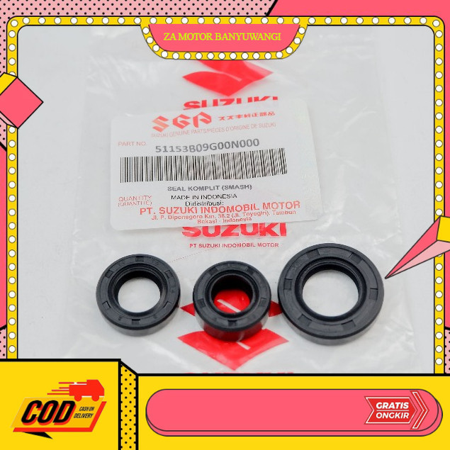 Seal Komplit Suzuki Smash - sil smash part sepeda motor