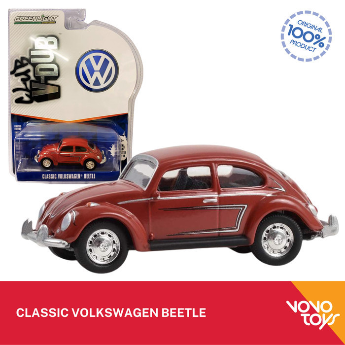 AR2158 Greenlight 1/64 Classic Volkswagen Beetle Red