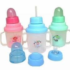 Botol Minum Bayi Training Cup 3in1 Ninio Dot Baby Botol Bayi ACEH.131205  BOTOL NINIO