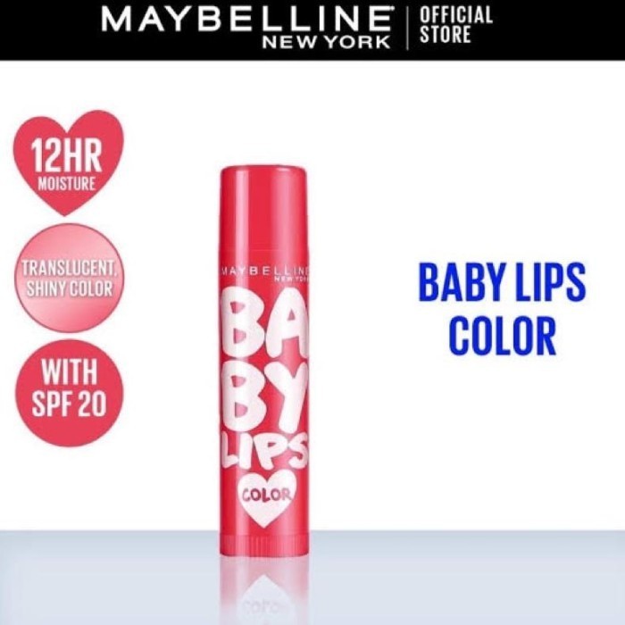 LL Premium Maybelline Baby Lips Love Color Lip Balm - Cherry Kiss Spf 20