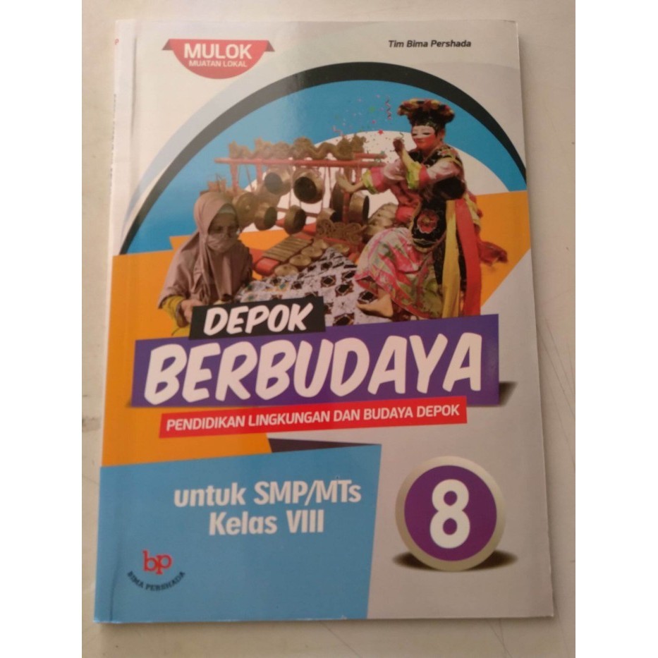 NEW DEPOK BERBUDAYA KELAS 8 MURAH ORI