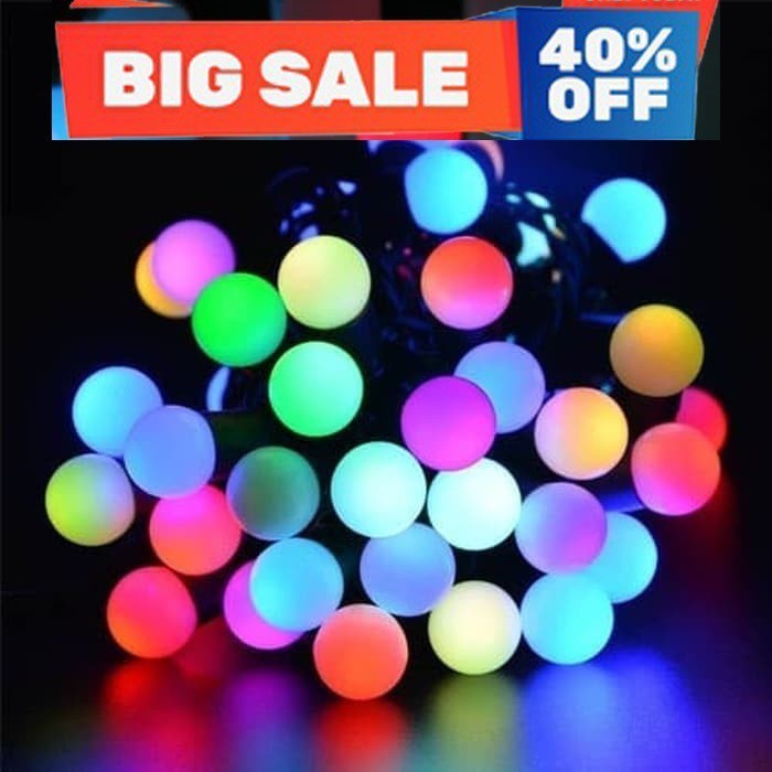 [M.C] LAMPU TMBLR ANGGUR / LAMPU TMBLR 10 & 5 MTR / LAMPU TMBLR BUNGA / LAMPU HIAS NATAL / LED TWINK