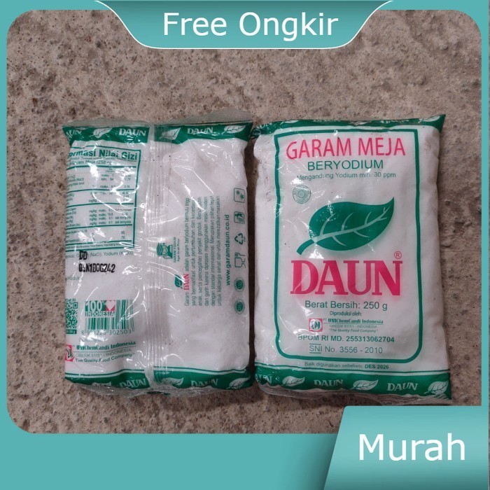 

garam daun 250gr