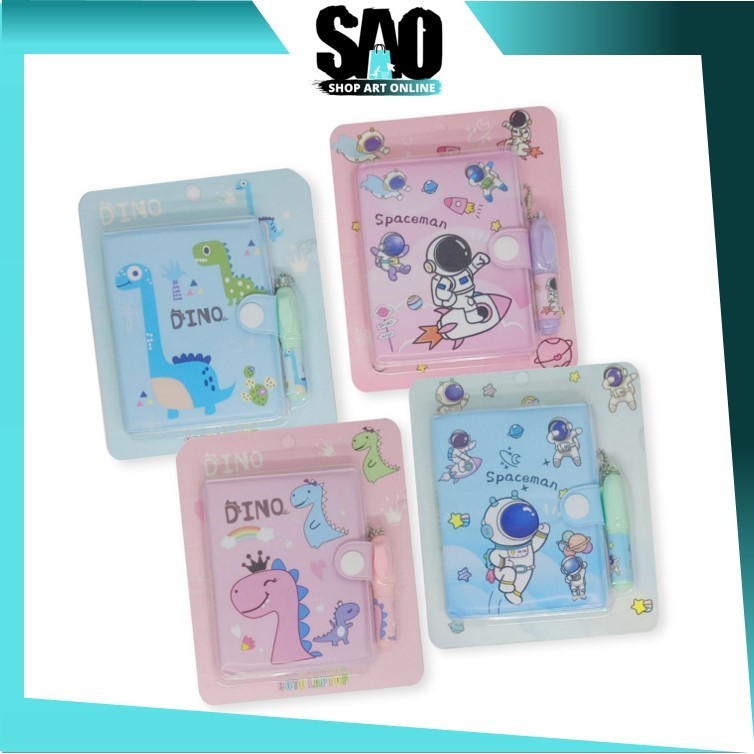 

SAO - S6327 Set Notebook Lucu / Notebook Kartun Mini Anak / Buku Catatan Anak Lucu