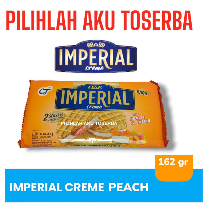 

IMPERIAL cream PEACH FAMILY PACK 162 gr - ( HARGA 1 pcs )