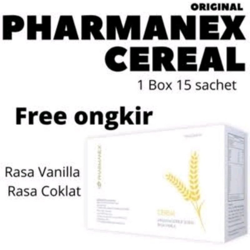 

1 box sereal choco vanilla cereal Pharmanexk ORI ED 2026