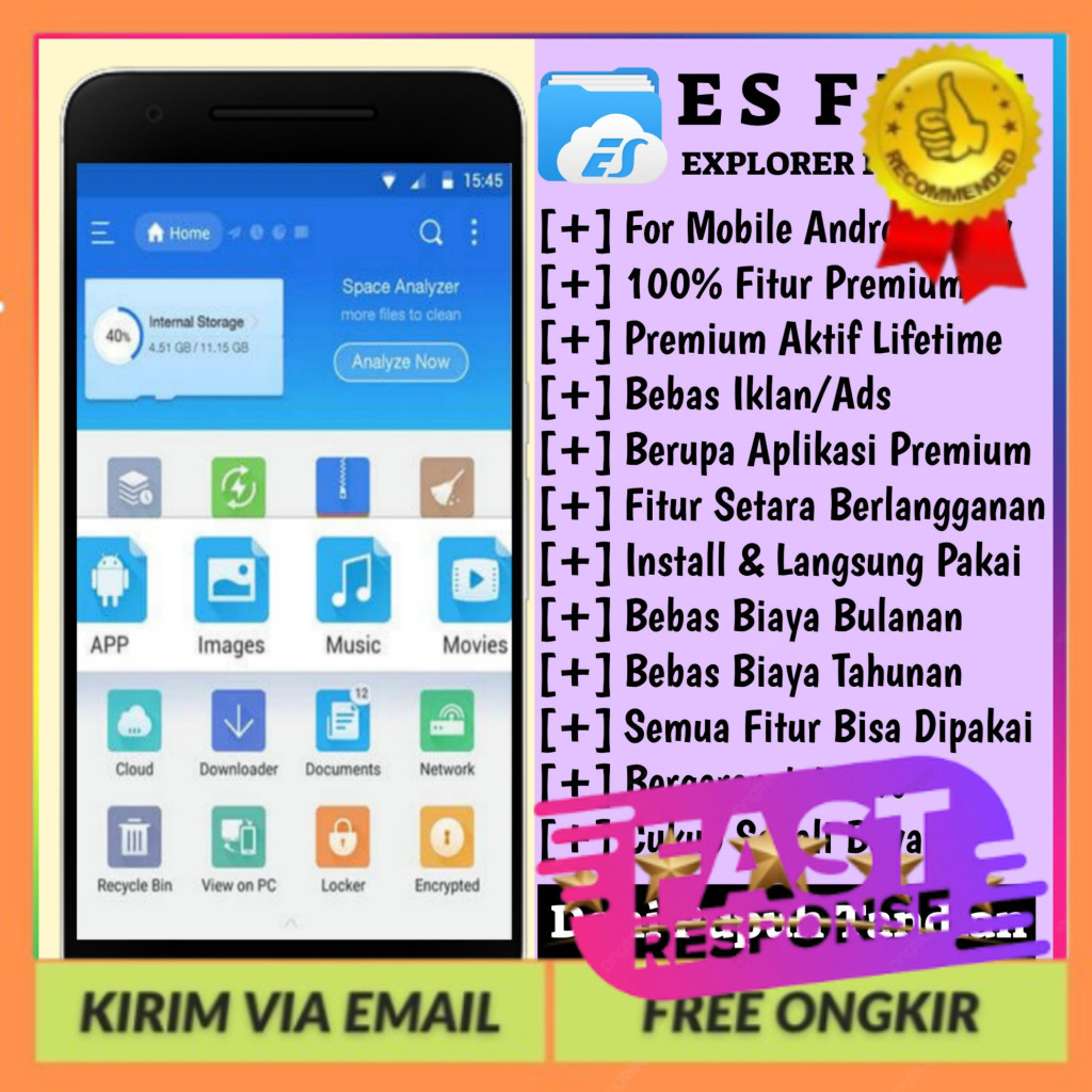 ES File Explorer Pro Android Full Version Lifetime