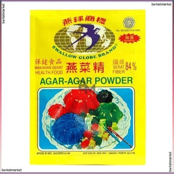 

SWALLOW GLOBE AGAR AGAR PUTIH 7 GR