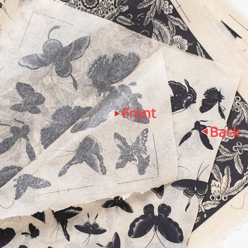

Pottery Ceramic Clay Transfer Paper Glaze Underglaze Flower Paper Pottery Underglaze Flower Paper Ceramic Decals B03D