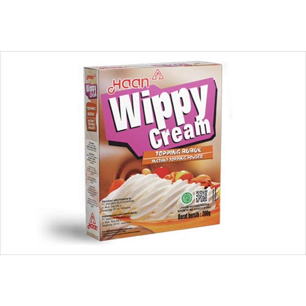 

HAAN WIPPY CREAM 400 gr
