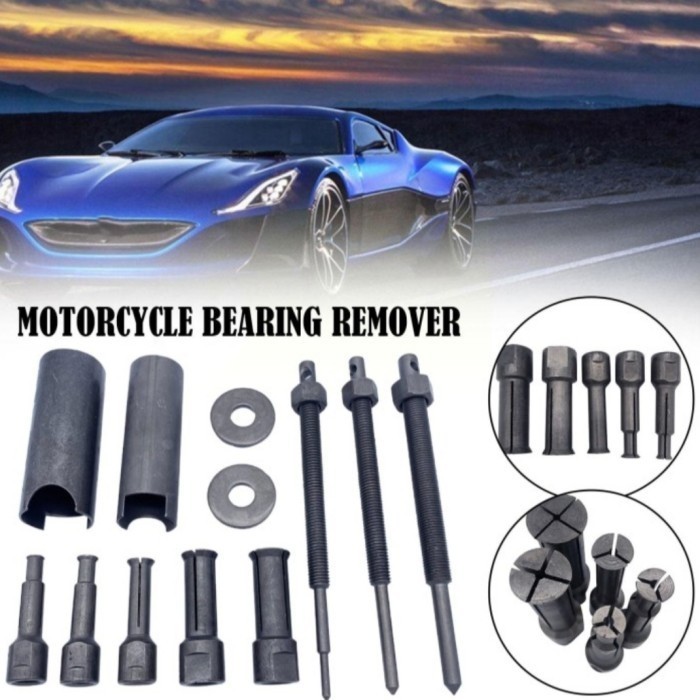 Treker Bearing Puller Set 8 Pcs pembuka tanam laker CVT motor matic