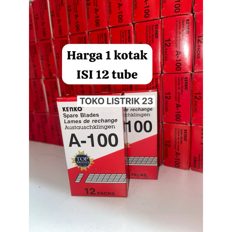 

REFILL KENKO KECIL A-100 1 KOTAK ISI 12 TUBE