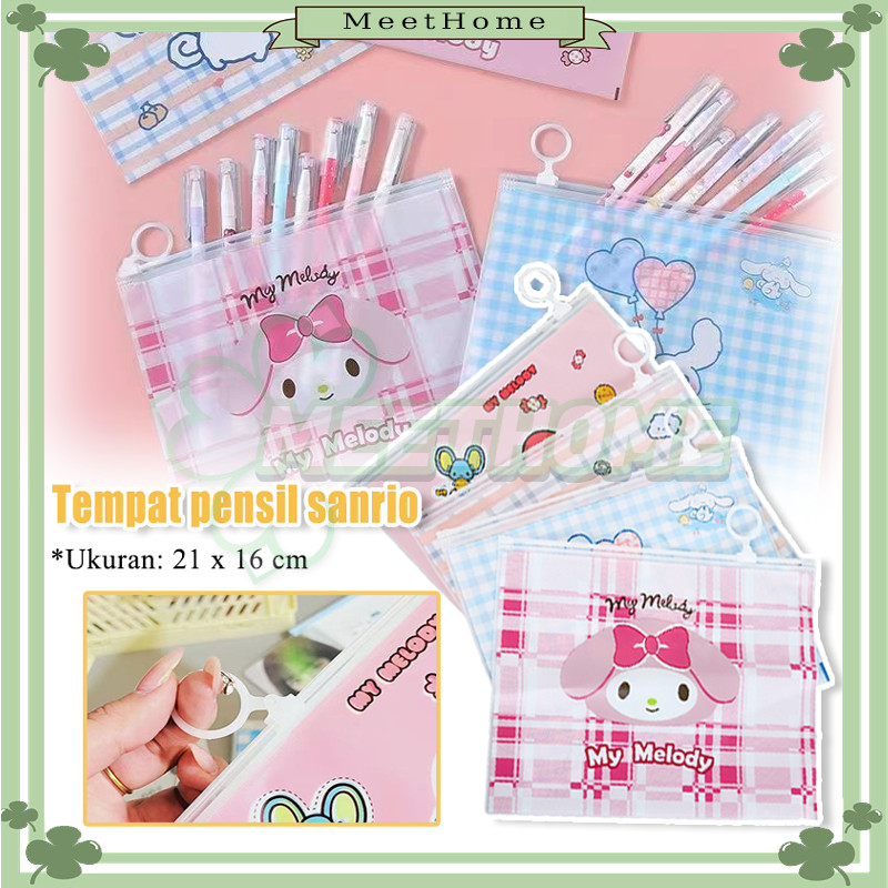 

Zipper Stationery Bag Multifungsi Motif Sanrio/Zipper Bag Organizer Motif Sanrio/Zipper Stationary Bag Multifungsi
