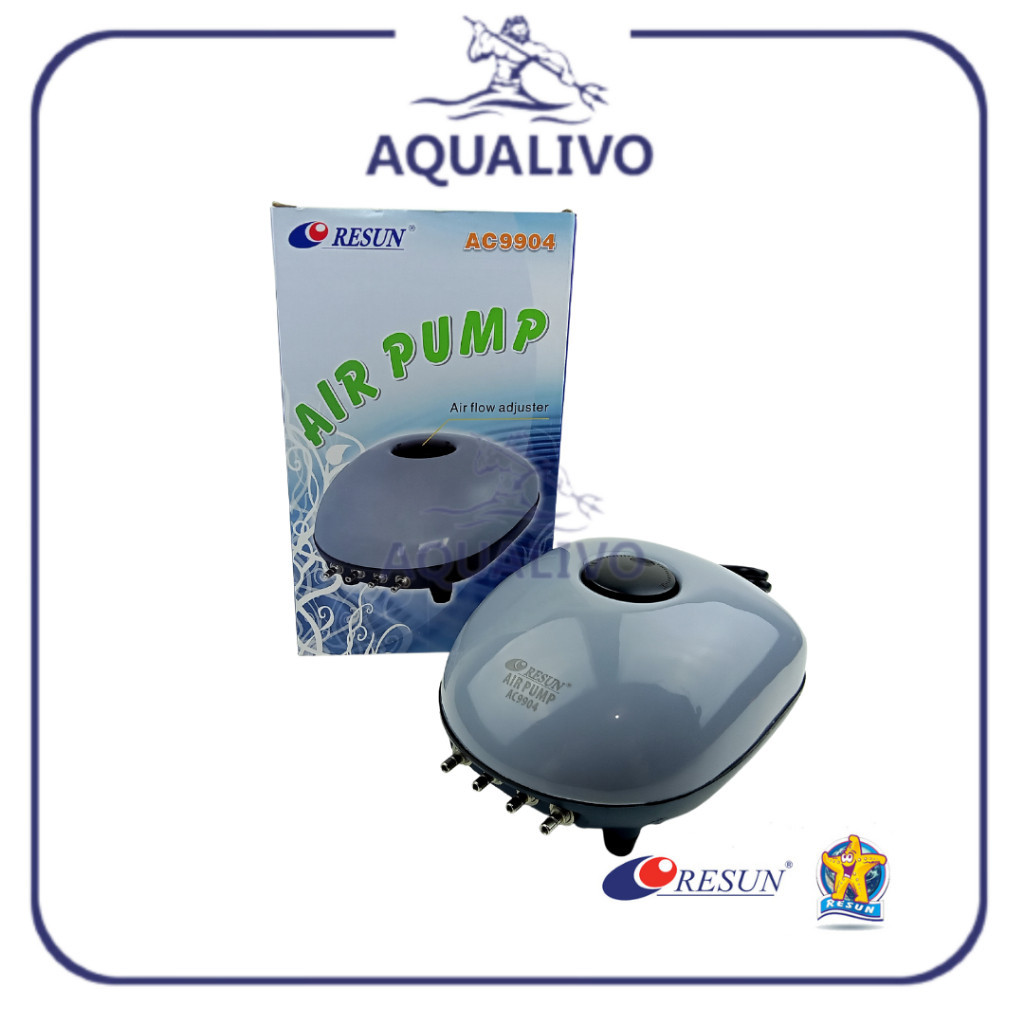 RESUN Pompa Udara Aerator AC9904 Air Pump Aquarium AC 9904