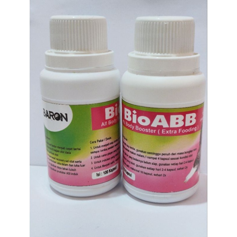 PL26Y baron bio abb bioabb all body booster extra fooding merpati