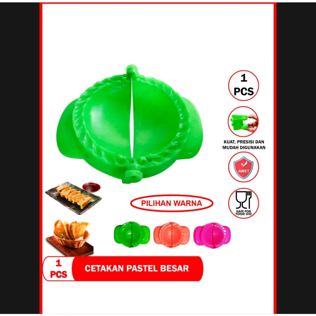 cetakan pastel ukuran besar 10cm