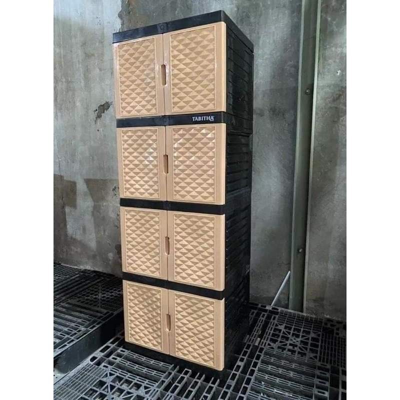 Tanpa Cermin 4susun Tabitha Lemari Pakaian Plastik Lemari 4Susun Manado