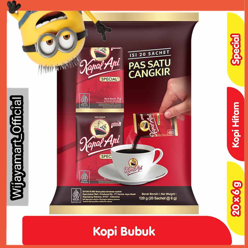 

Kapal Api Kopi Special 20 x 6 g