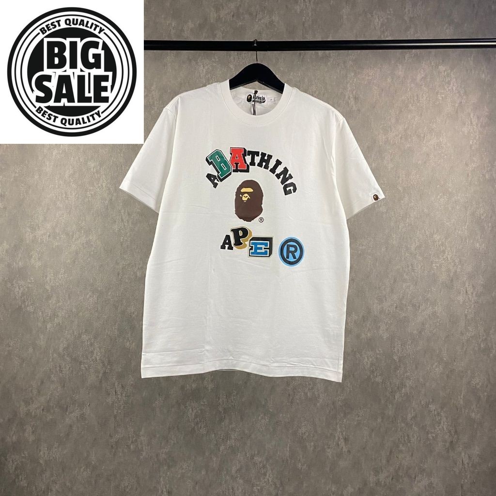 Promo Extra - KAOS BAPE MIRROR / ATASAN KAOS BAPE IMPORT / TSHIRT BAPE MIRROR / BAJU BAPE PRIA / BAJ