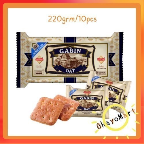 

Gabin Oat sachet / Biskuit Gabin oat Sachet / Biscuits oat 10p 220g
