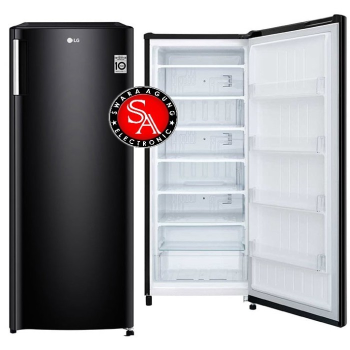 Kulkas Freezer LG 6 Rak Type:GN-INV304SL (Khusus Daerah Medan)