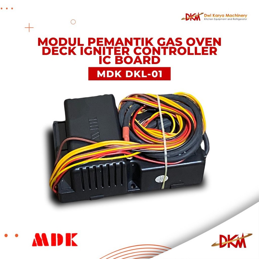 MDK OBL Oven / Modul Pemantik Gas Oven Deck Igniter Controller IC Board MDK DKL-01