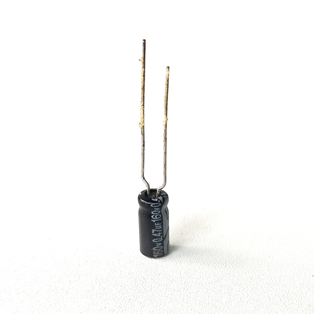 Kapasitor Elco 0,47uf - 160v 0,47uf160v 0,47uf/160v Capacitor 0.47uF