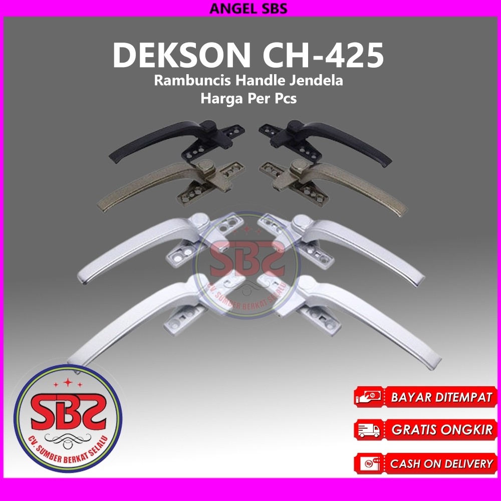 DEKSON Rambuncis Handle jendela - RAM BUNCIS - RAMBUNCIS - Dekson CH425 - Rambuncis Jendela Handle J