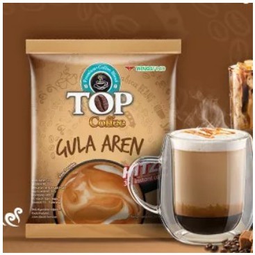 

Top Kopi / Top Coffee Gula Aren 22 gram -10 sachets GRATIS 5 sachets