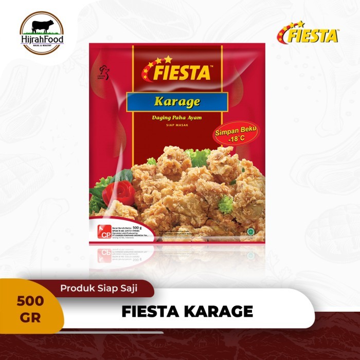 

Fiesta Karage Daging Paha Ayam Frozen Siap Masak 500 gram