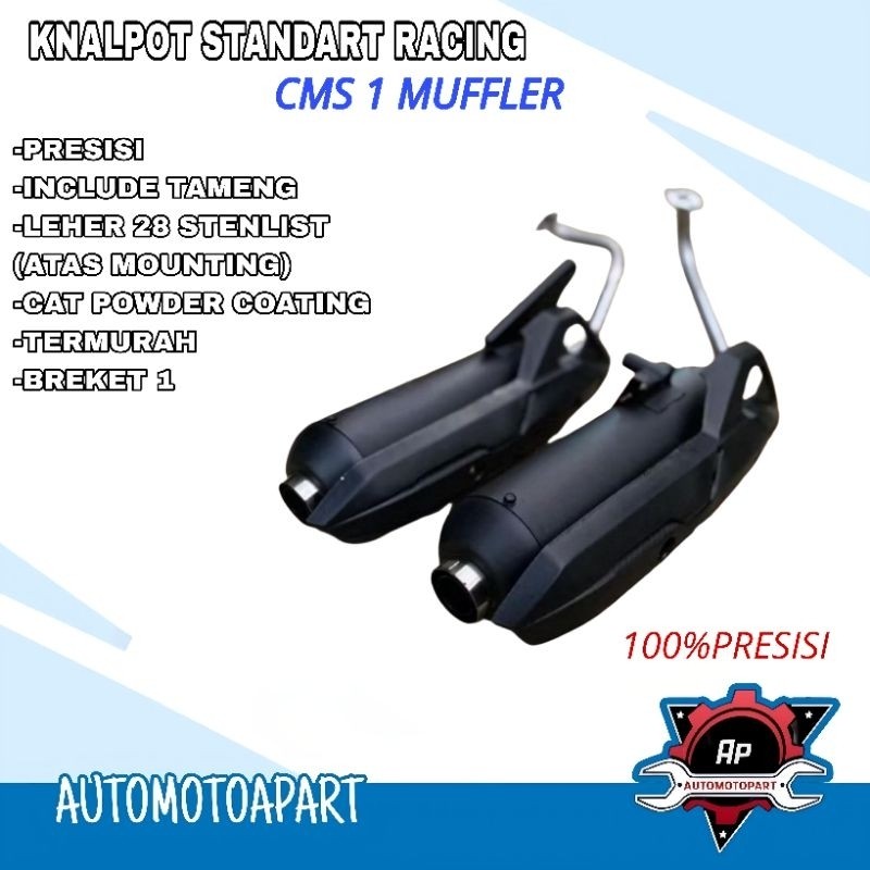 KNALPOT STANDART RACING VARIO KNALPOT BEAT DELUXE KNALPOT COPY CMS VARIO NEW HUGGER AIRBLADE VARIO
